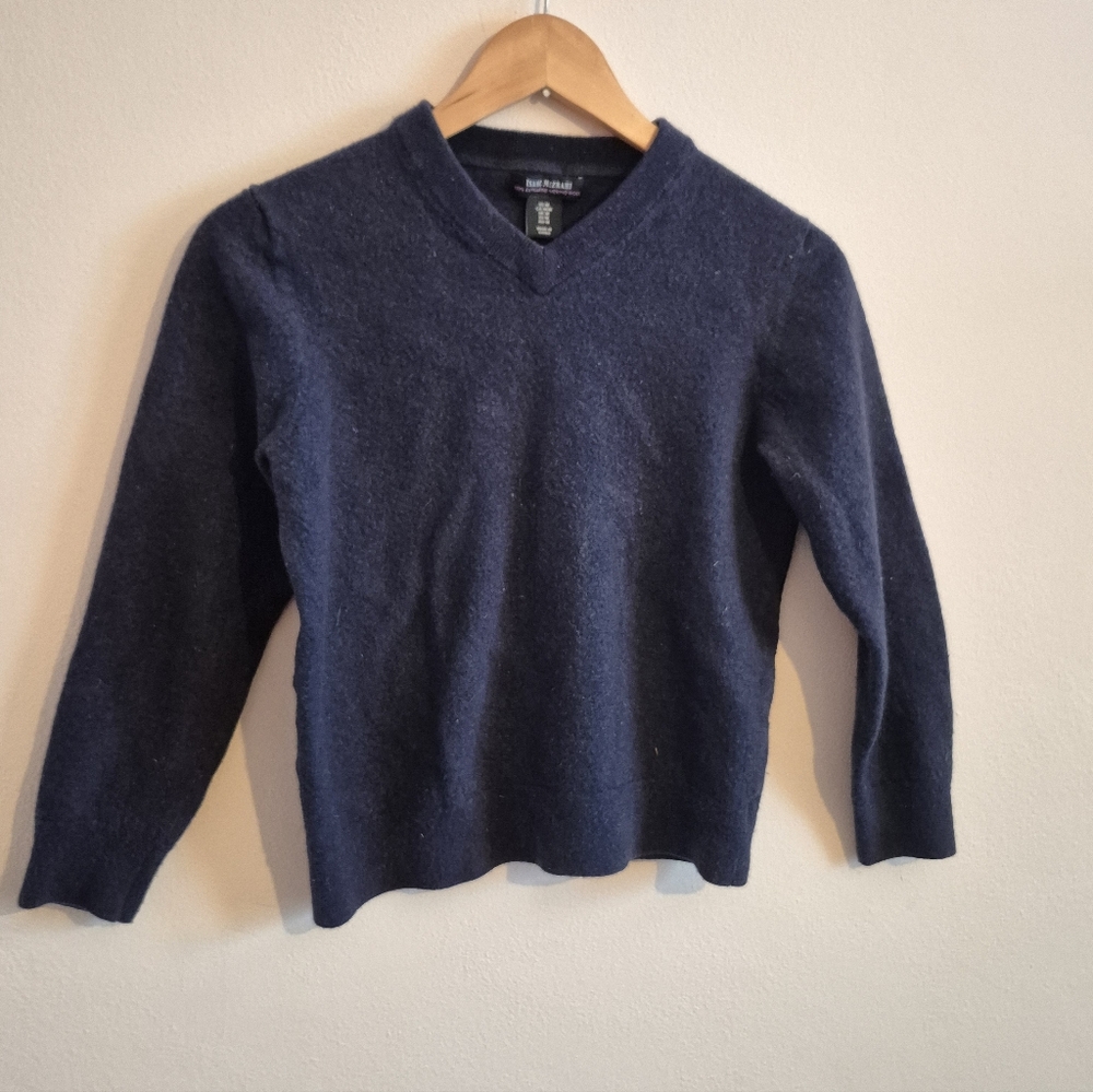 Shrunken 100% Merino Wool Sweater With Hole For Projects